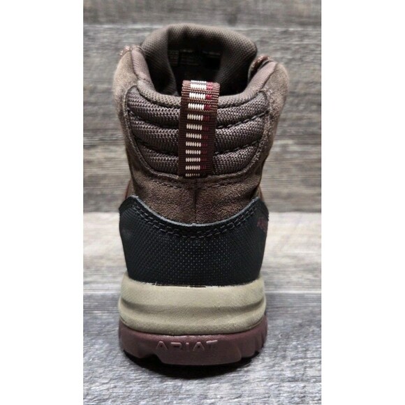 Ariat Skyline Mid H20 Waterproof Lace Up Walking Boots Brown Leather Womens 6.5B - Picture 4 of 16